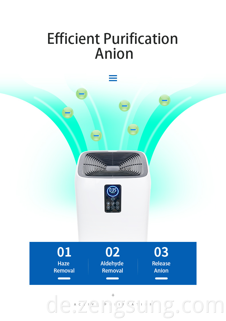 Air Purifier with Anion